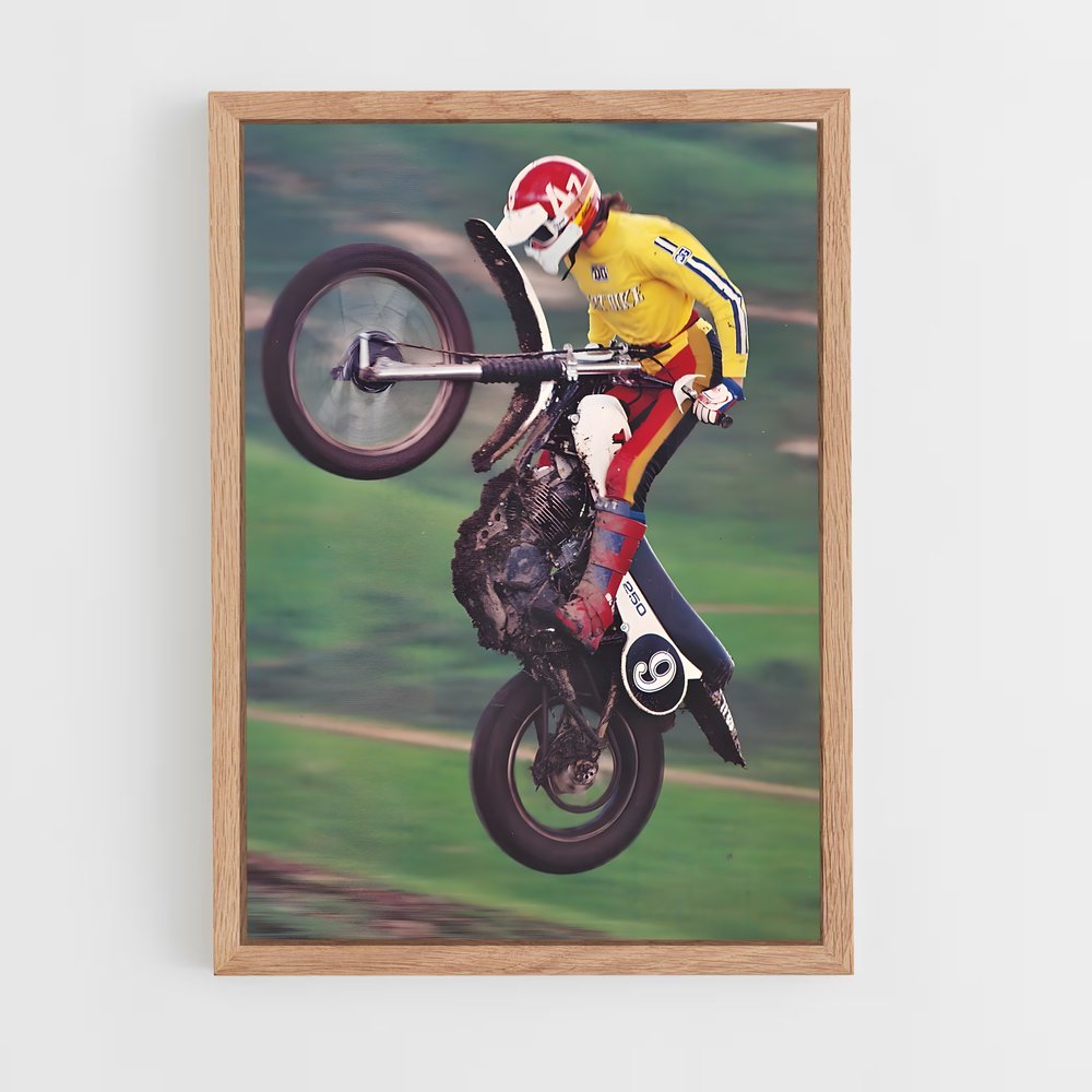 Poster L'Aventurier des Routes – affiche Sherco (vue 4)